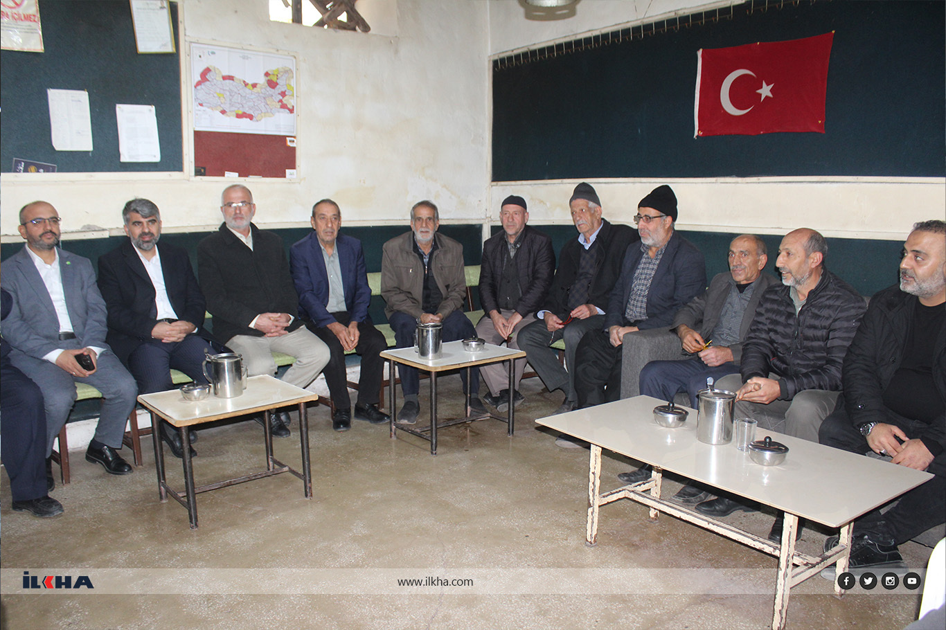 HÜDA PAR Milletvekili Dinç, Palu'da köy ziyaretlerinde bulundu