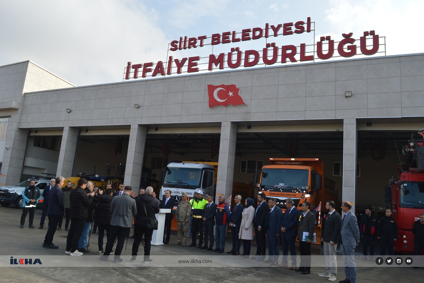Siirt’te karla mücadele planı devrede: 162 araç ve 218 personel sahaya çıkıyor