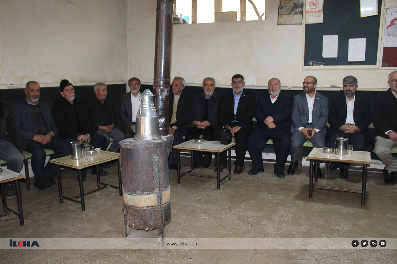 HÜDA PAR Milletvekili Dinç, Palu'da köy ziyaretlerinde bulundu