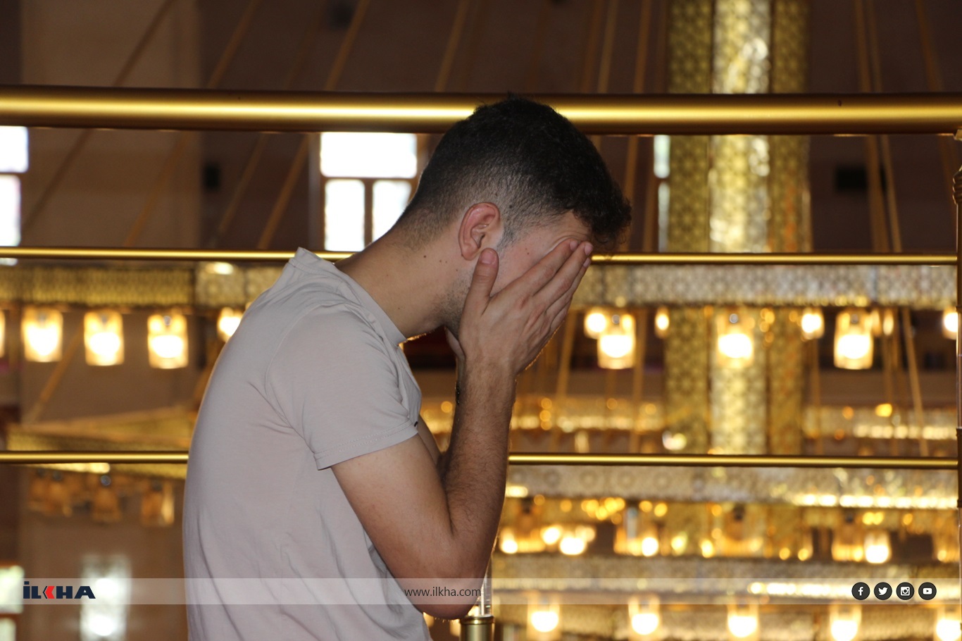 Mardin’de HAMAS Siyasi Büro Başkanı İsmail Heniyye için gıyabi cenaze namazı kılındı. 