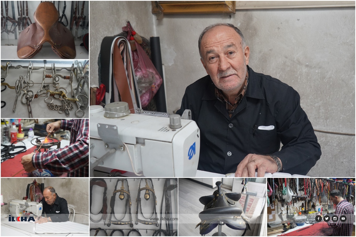 Konya’nın son saraç ustası İhsan Digilli: Bu meslek kaybolmaya mahkûm