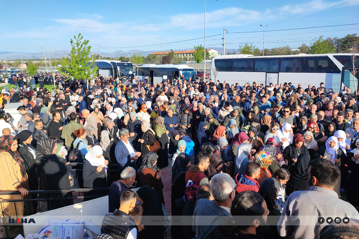 Hac kafileleri kutsal topraklara dualarla uğurlanıyor