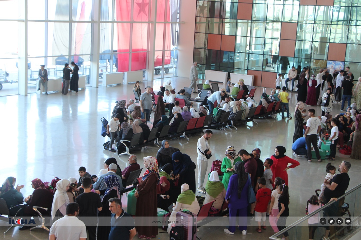 Mardinli 192 hacı adayı dualarla uğurlandı