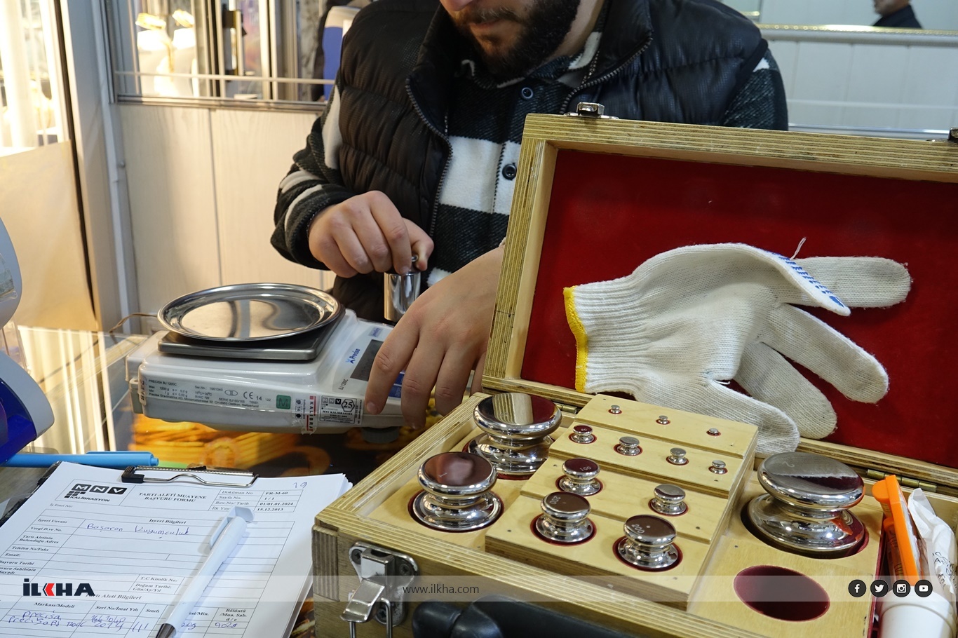 Hassas terazilerde kalibrasyon