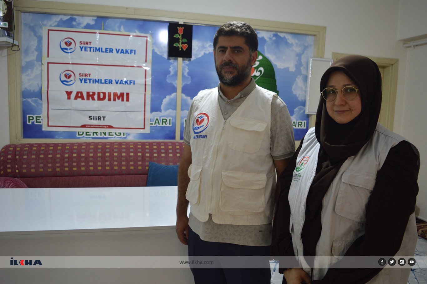 Yetimler Vakfı, Siirt’te yetim ailelere bayram harçlığı dağıttı