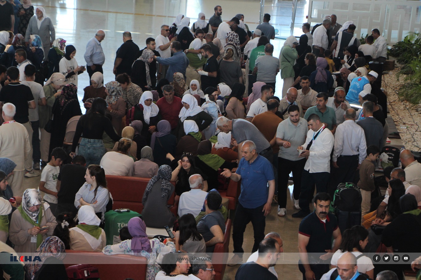 Mardinli 192 hacı adayı dualarla uğurlandı