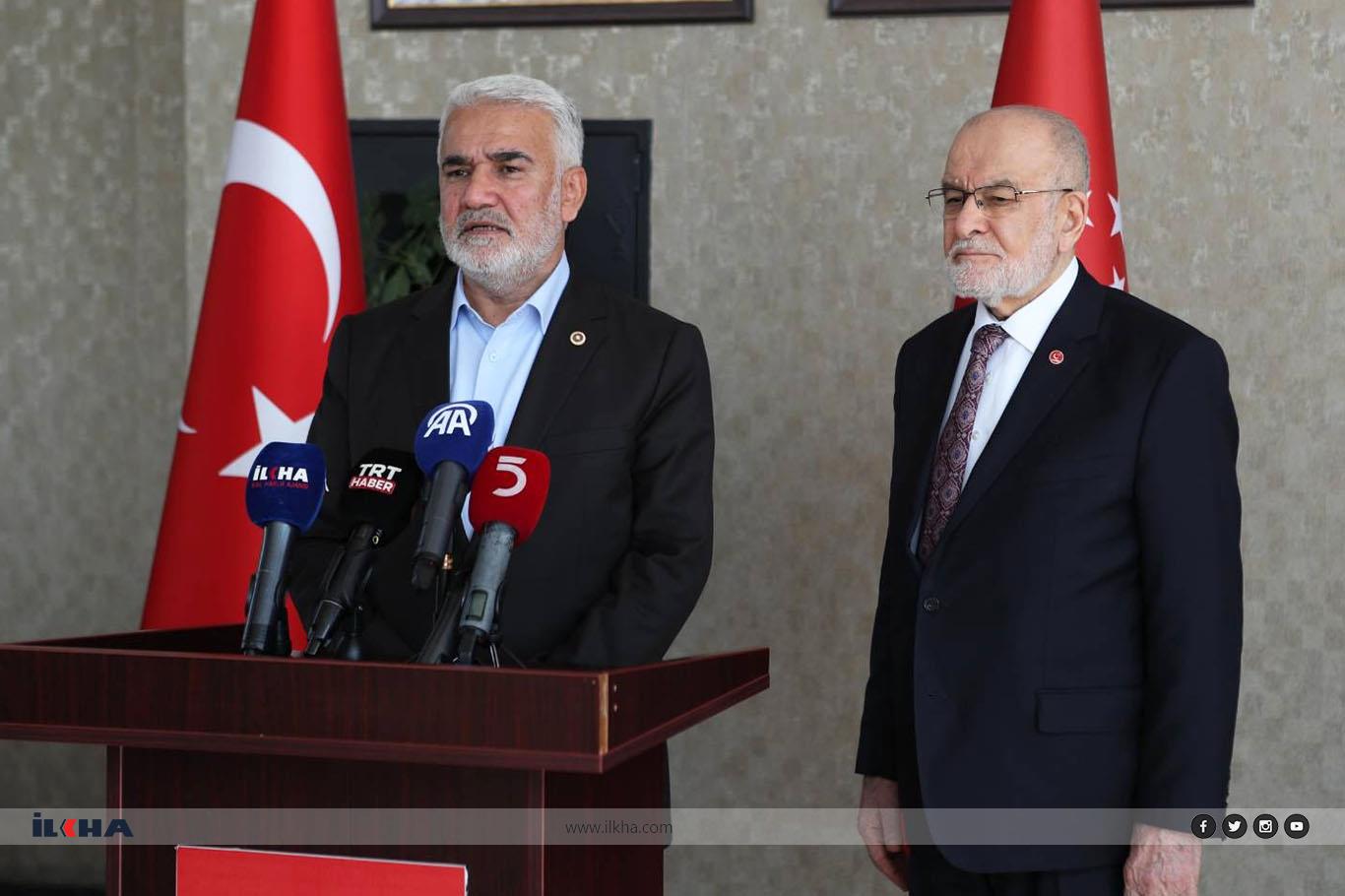 HÜDA PAR ve Saadet Partisi Filistin için İstanbul Yenikapı'da ortak miting düzenleyecek HÜDA PAR ve Saadet Partisi Filistin için İstanbul Yenikapı'da ortak miting düzenleyecek