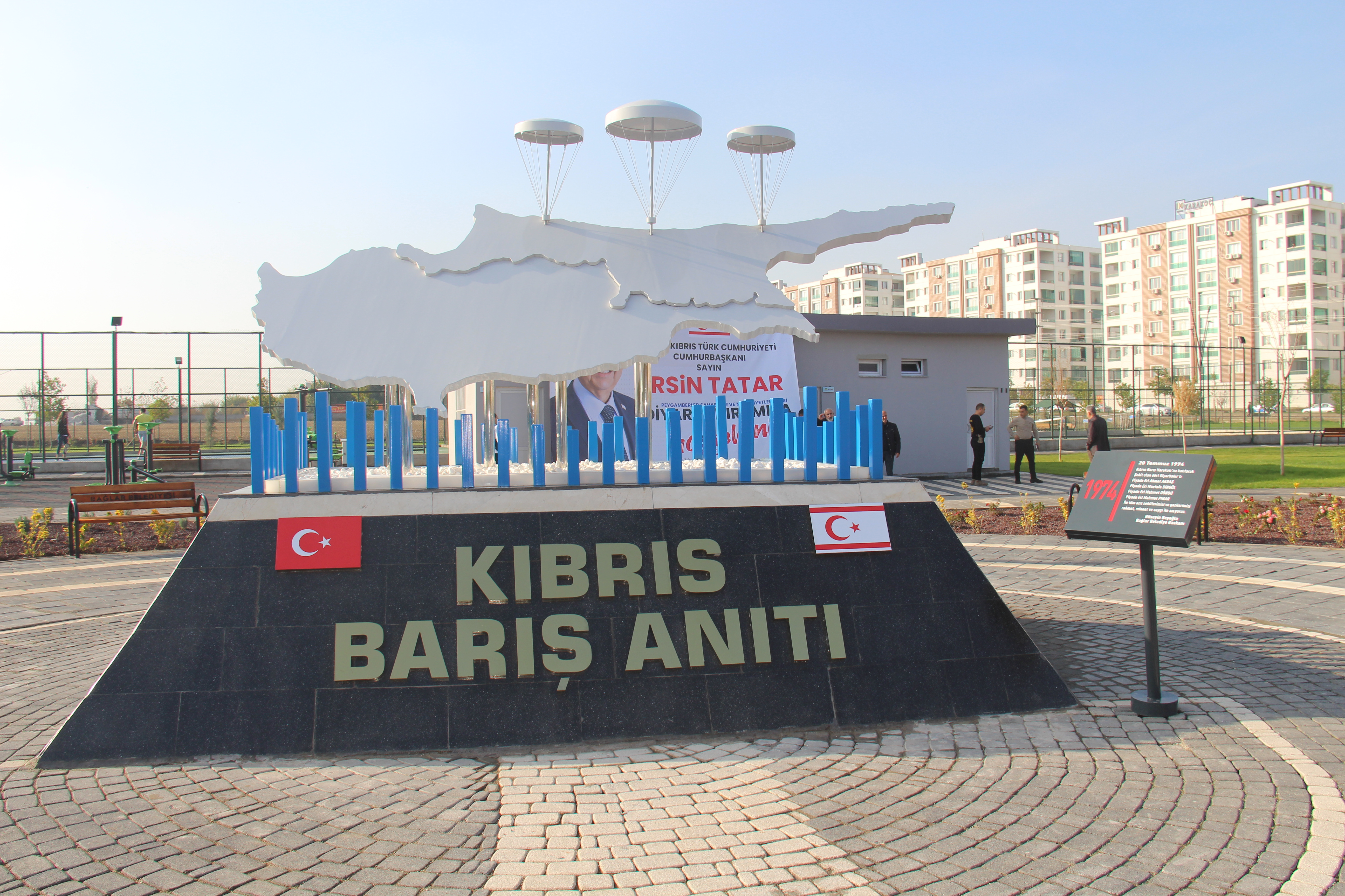 Diyarbakır’da “Ersin Tatar Parkı” açıldı