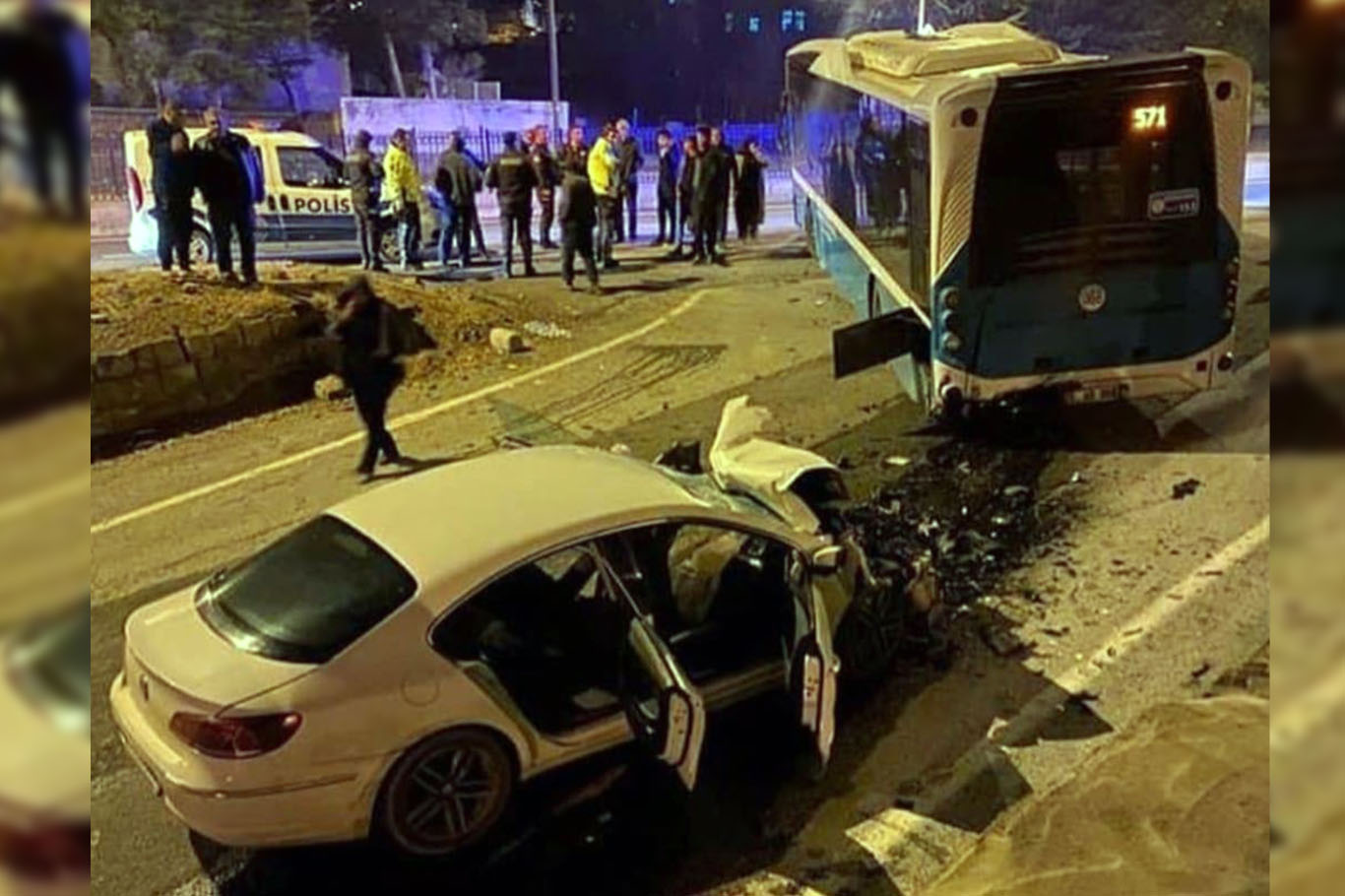 Kayseri Hacılar'da maddi hasarlı kaza meydana geldi Kayseri Hacılar'da maddi hasarlı kaza meydana geldi