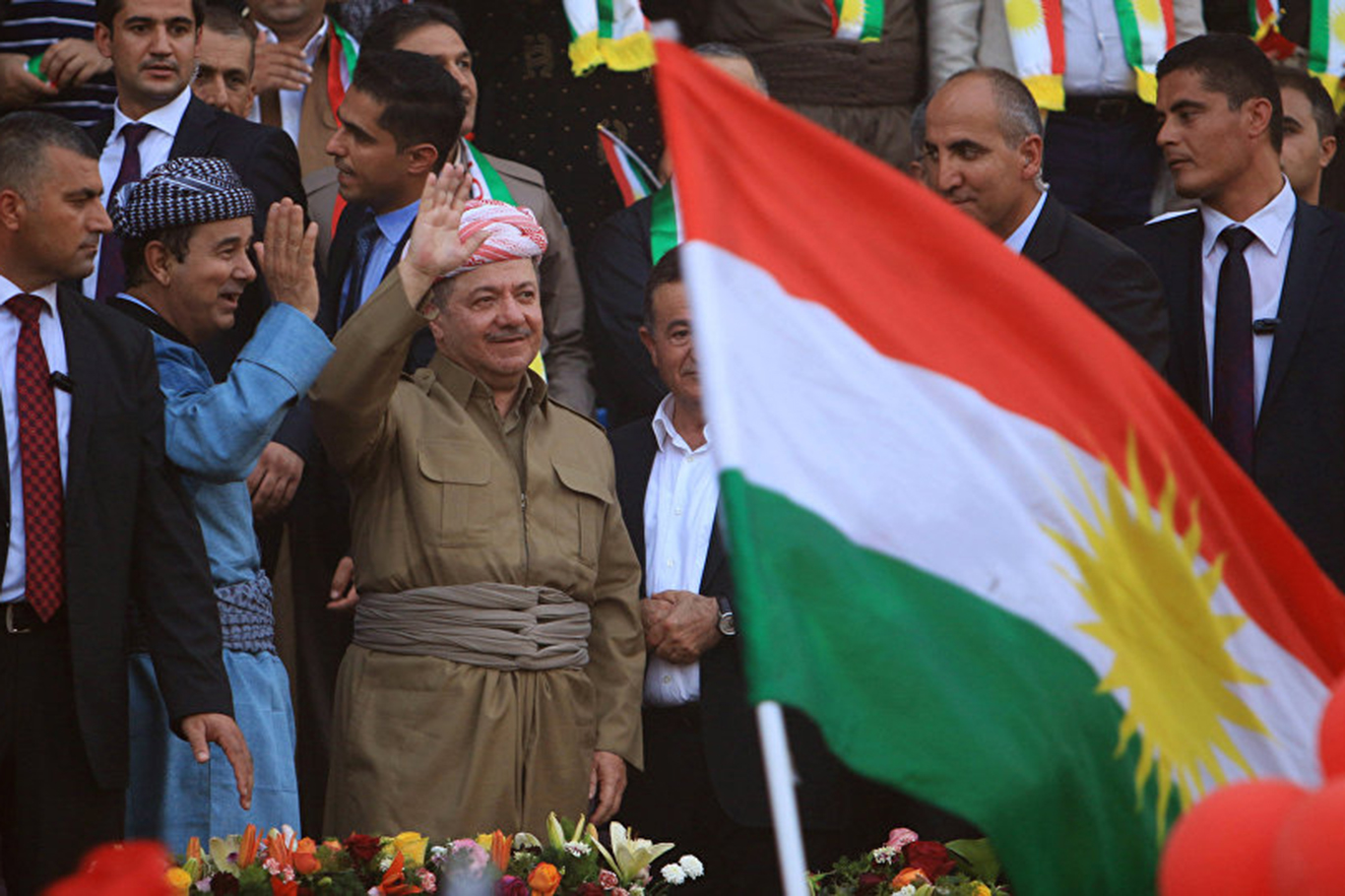 Kurds celebrate the Kurdistan Flag Day Kurds celebrate the Kurdistan Flag Day
