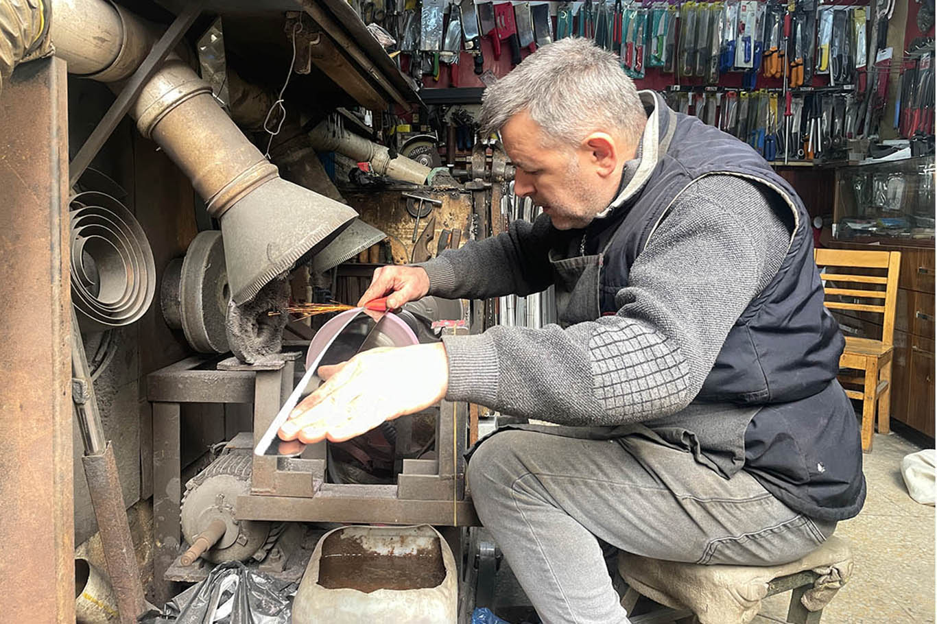 35 yıldır baba mesleğini devam ettiriyor