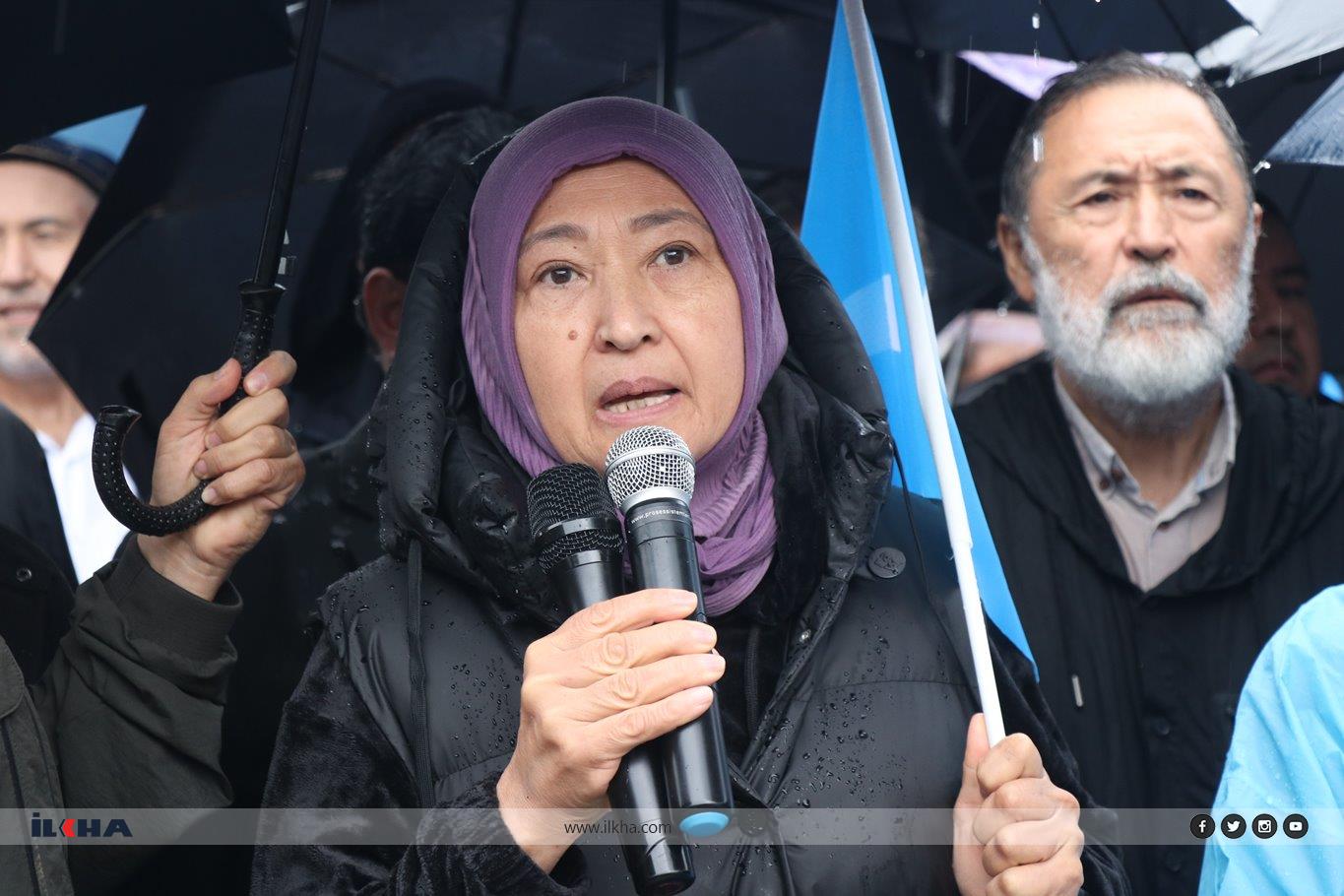 East Turkistan protesters rally in Istanbul, call for Islamic World support for independence East Turkistan protesters rally in Istanbul, call for Islamic World support for independence