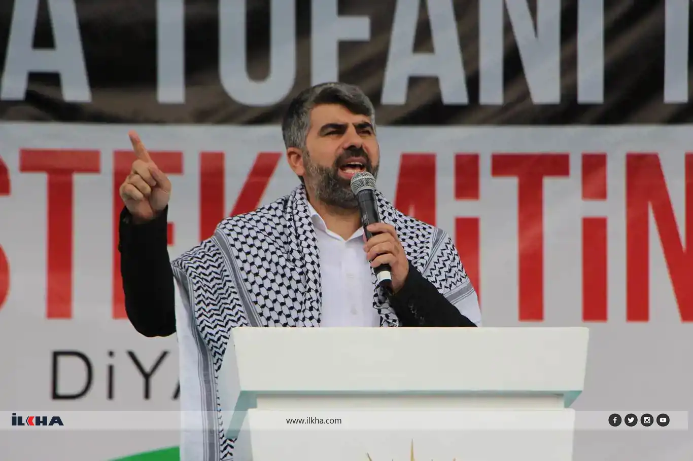 Parlamenterê HUDA PARê Dînç: Eger Quds azad bibe wê însanîyet azad bibe Parlamenterê HUDA PARê Dînç: Eger Quds azad bibe wê însanîyet azad bibe