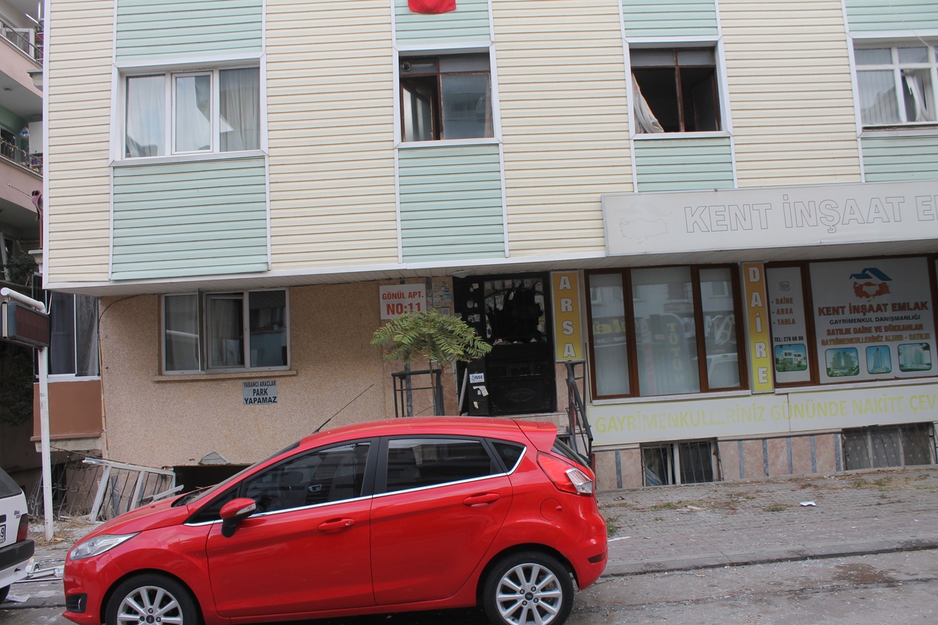 Ankara’da doğalgaz patlaması: 1 yaralı