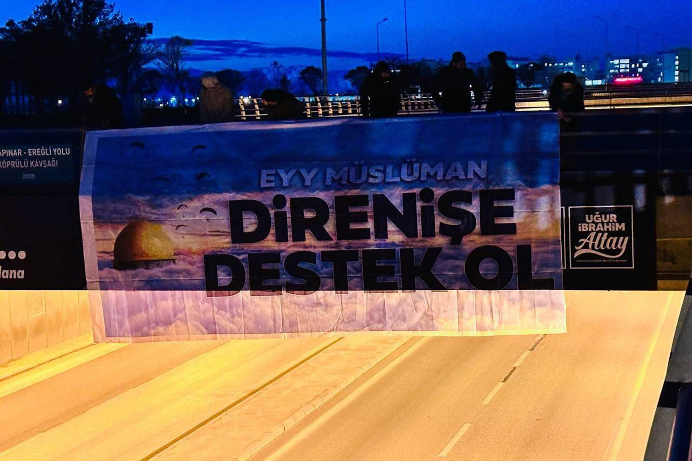 Konya'dan Filistin direnişine destek
