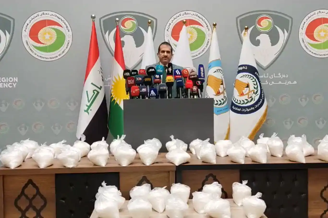 لە هەرێمی کوردستان دەست بە سەر ٥١ کیلۆگرام ماددەی هۆشبەردا گیرا لە هەرێمی کوردستان دەست بە سەر ٥١ کیلۆگرام ماددەی هۆشبەردا گیرا