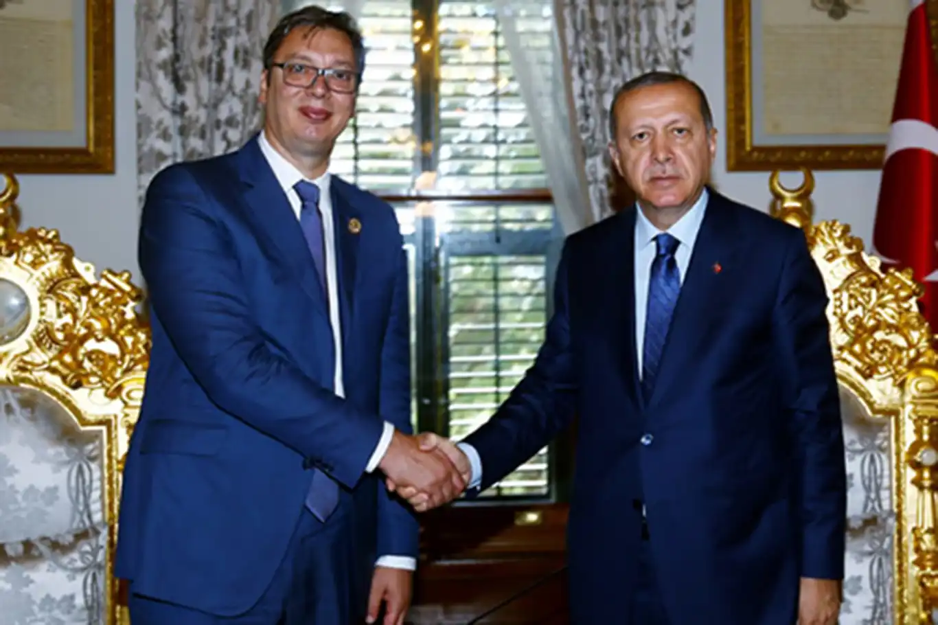 Cumhurbaşkanı Erdoğan, Sırbistan Cumhurbaşkanı Vucic ile görüştü Cumhurbaşkanı Erdoğan, Sırbistan Cumhurbaşkanı Vucic ile görüştü