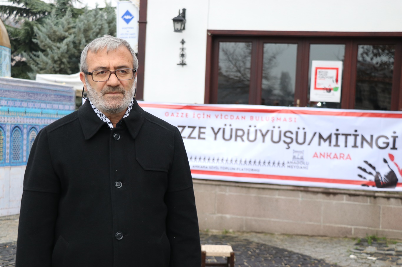 Ankara'da yapılacak olan "Büyük Gazze Yürüyüş ve Mitingine" davet