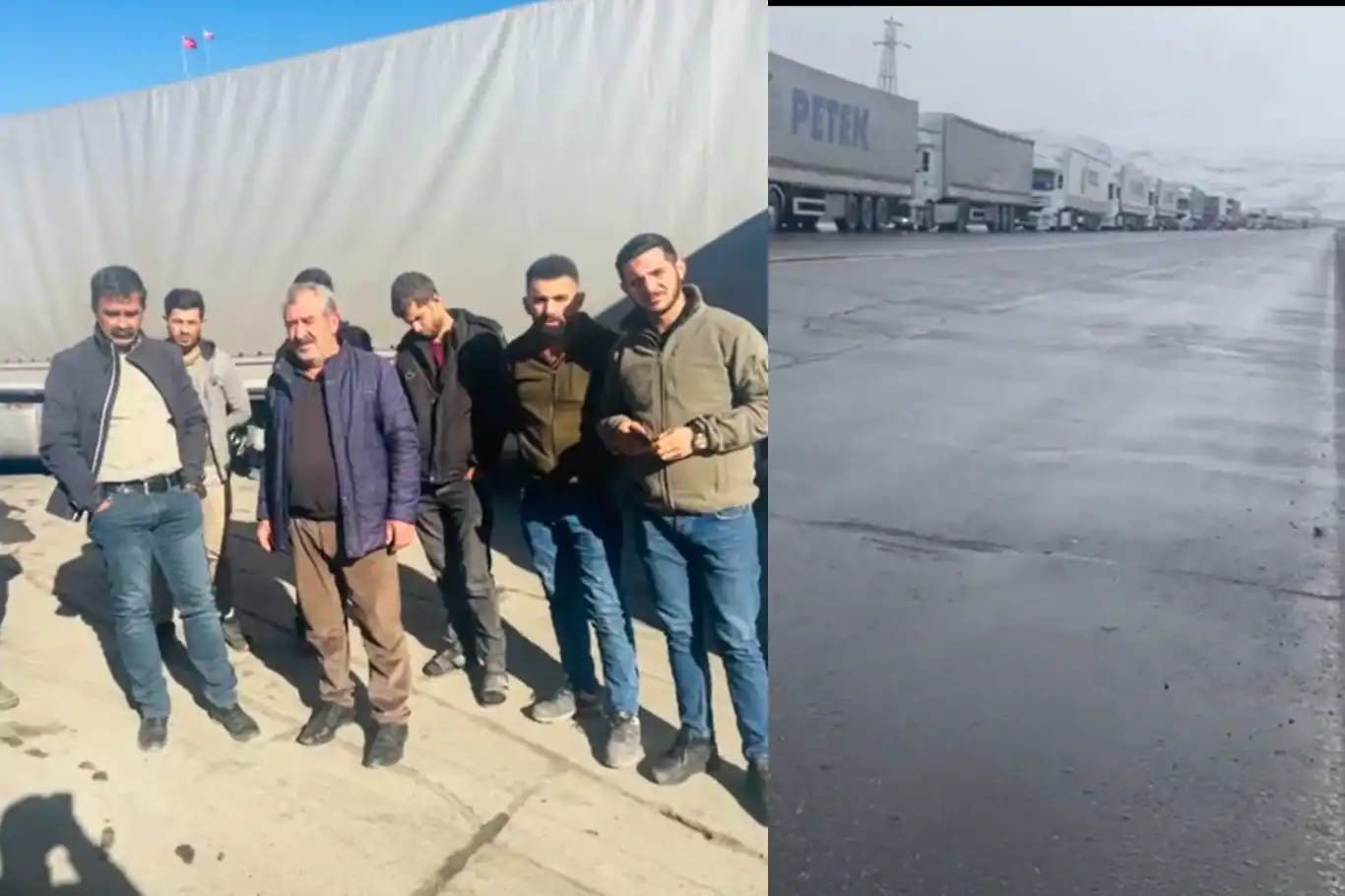 İran’da mahsur kalan 850’den fazla tır şoförü yardım bekliyor İran’da mahsur kalan 850’den fazla tır şoförü yardım bekliyor