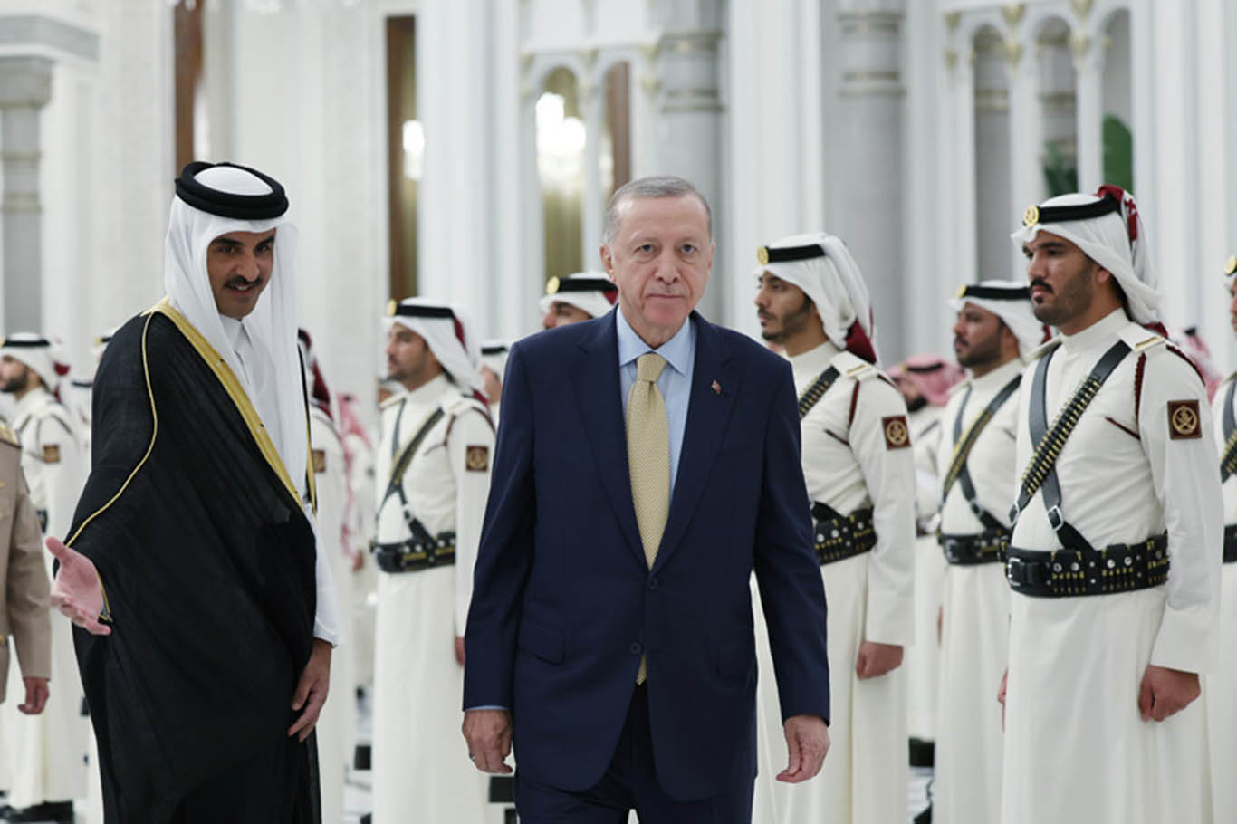 Cumhurbaşkanı Erdoğan, Katar Emiri Al Sani ile Gazze'yi görüştü Cumhurbaşkanı Erdoğan, Katar Emiri Al Sani ile Gazze'yi görüştü