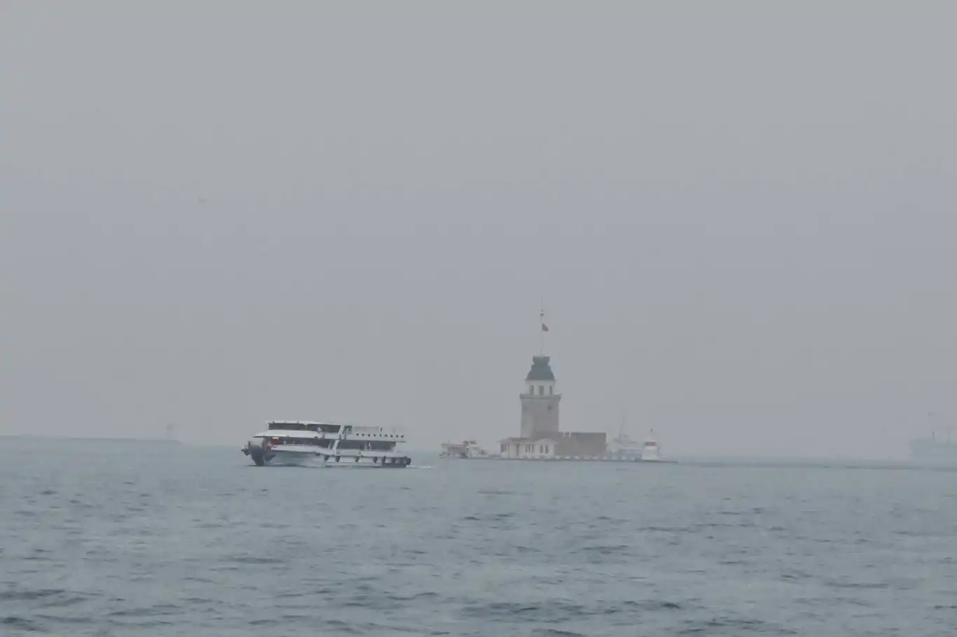 İstanbul'da sis etkili oluyor 