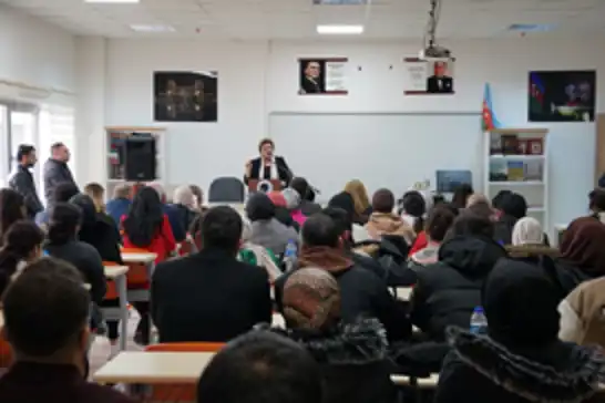 BÜ'de "Azerbaycan-Türkiye İlişkilerinde Dün, Bugün, Yarın" konferansı gerçekleştirildi