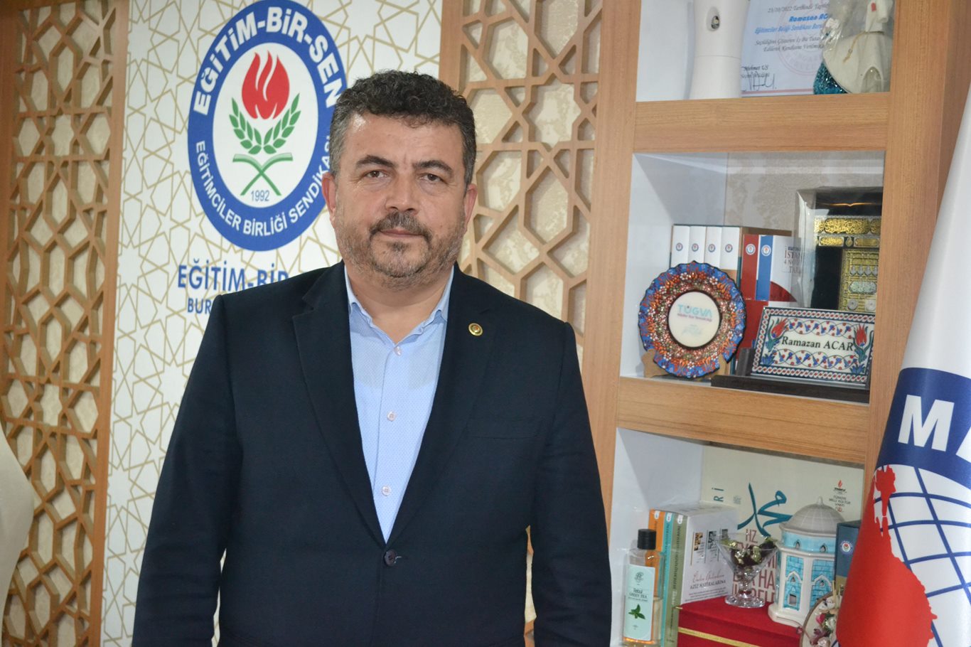 Memur-Sen ve Eğitim Bir- Sen Bursa Şube Başkanı Ramazan Acar