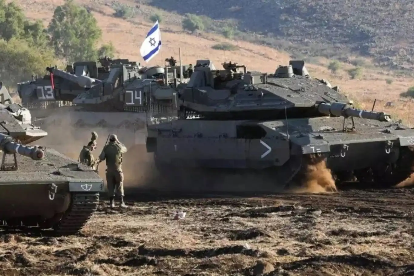 سەهیۆنییەکانی داگیرکەر داوای ٤٥ هەزار گولڵەی تانک لە ئەمریکا دەکات