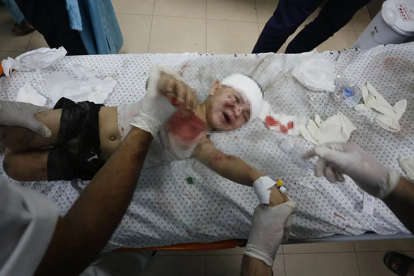 رێکخراوی نێودەوڵەتی ناحکومی ڕزگارکردنی منداڵان: بەریتانیا هاوبەشە لە ترسناکییەکانی منداڵان لە غەززە