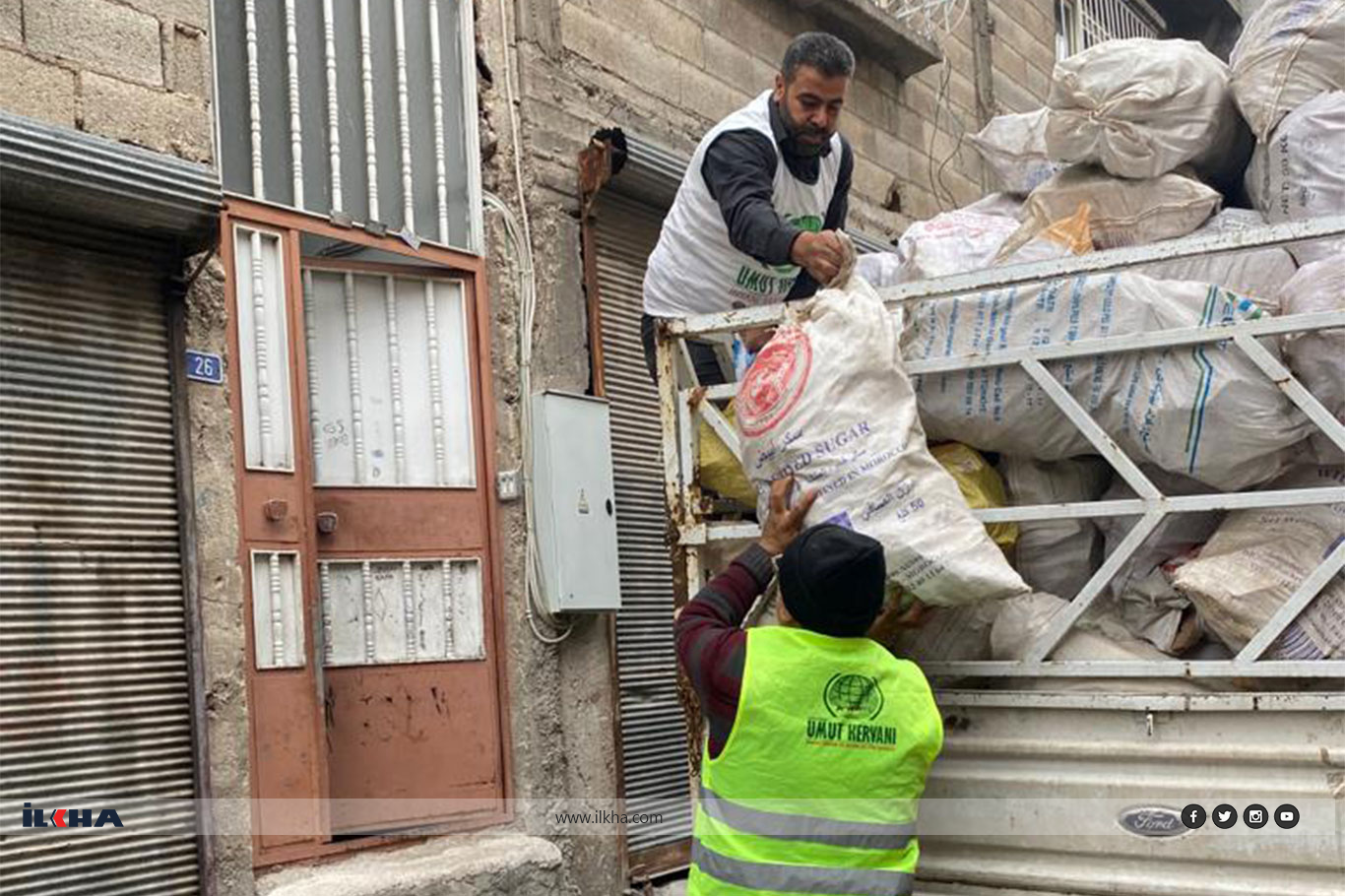 Hope Caravan provides winter aid to needy families in Gaziantep