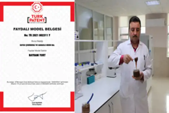 Bingöl Üniversitesinde yürütülen 'Kayısı Çekirdekli ve Kakaolu Krem Bal’'Çalışmasına 'Faydalı Model Belgesi' verildi