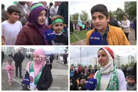 Peygamber sevdalısı miniklerden anlamlı Mevlid-i Nebi mesajları