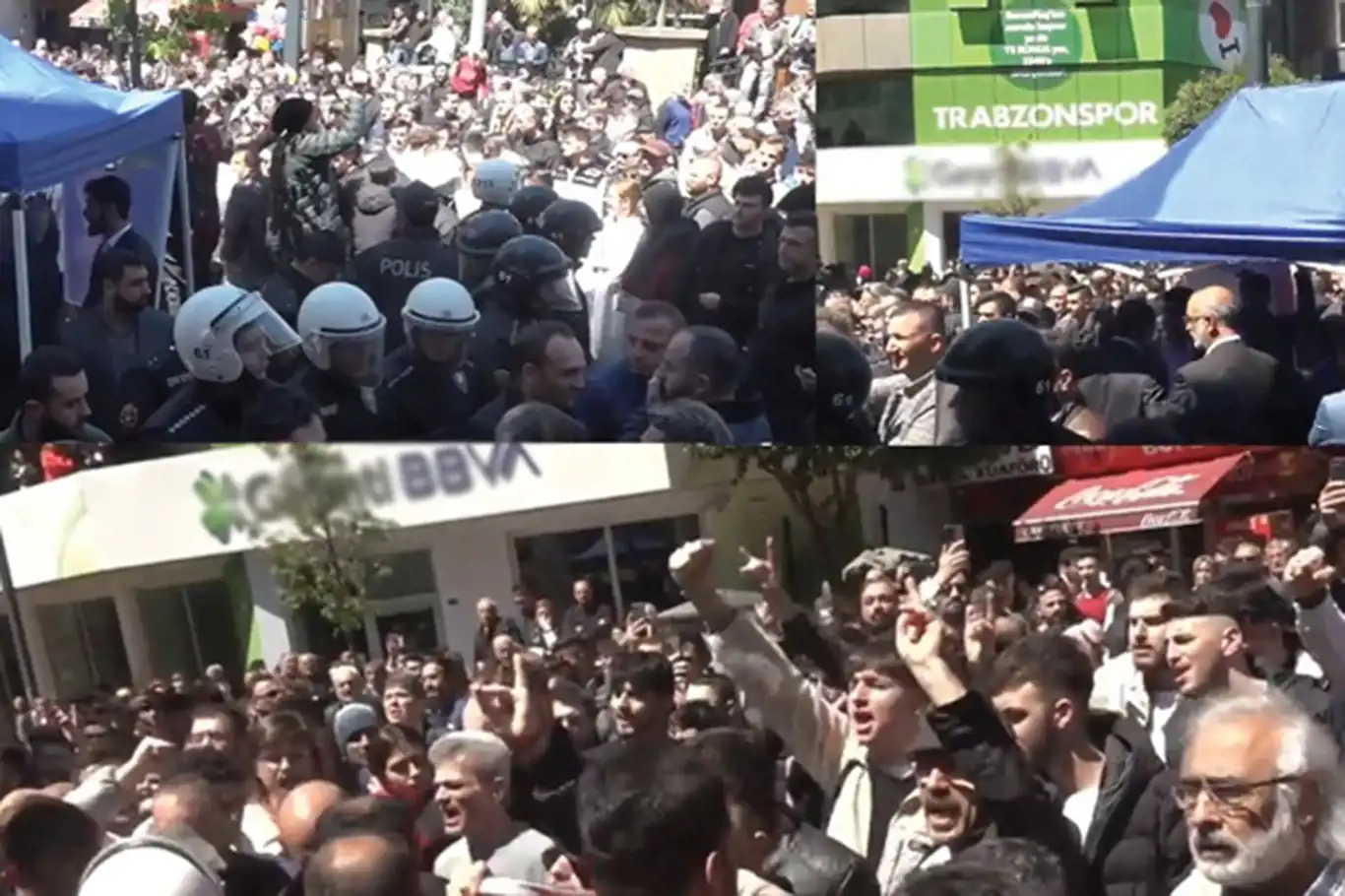 Trabzon'da HÜDA PAR'a ikinci ırkçı saldırı Trabzon'da HÜDA PAR'a ikinci ırkçı saldırı