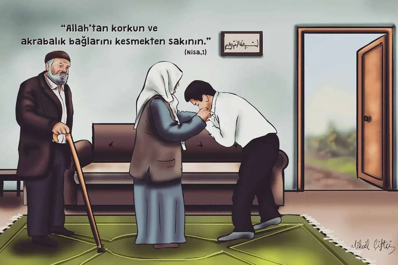 Unutulmuş sünnetler: Mezarlık ziyareti, sıla-i rahim ve komşuluk hakkı Unutulmuş sünnetler: Mezarlık ziyareti, sıla-i rahim ve komşuluk hakkı