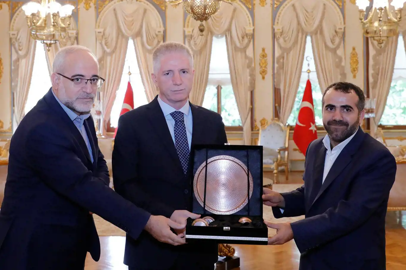 ILKHA Director congratulates Istanbul Governor Davut Gül on new appointment