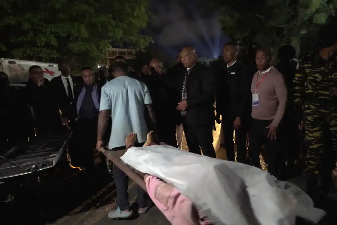 12 dead, 80 injured in stampede at Madagascar stadium 12 dead, 80 injured in stampede at Madagascar stadium