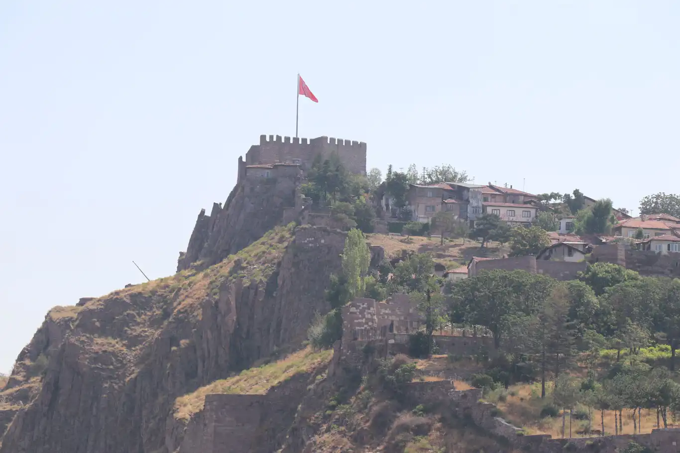 Birçok medeniyete ev sahipliği yapan: Ankara Kalesi Birçok medeniyete ev sahipliği yapan: Ankara Kalesi