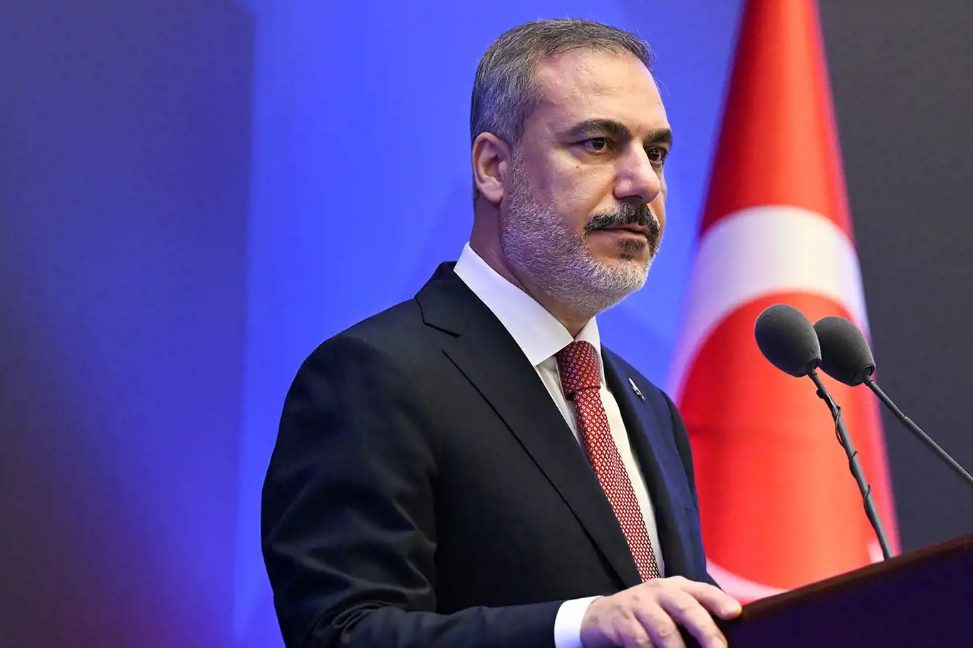 Bakan Fidan, Kuzey Makedonya Dışişleri Bakanı Osmani ile görüştü Bakan Fidan, Kuzey Makedonya Dışişleri Bakanı Osmani ile görüştü
