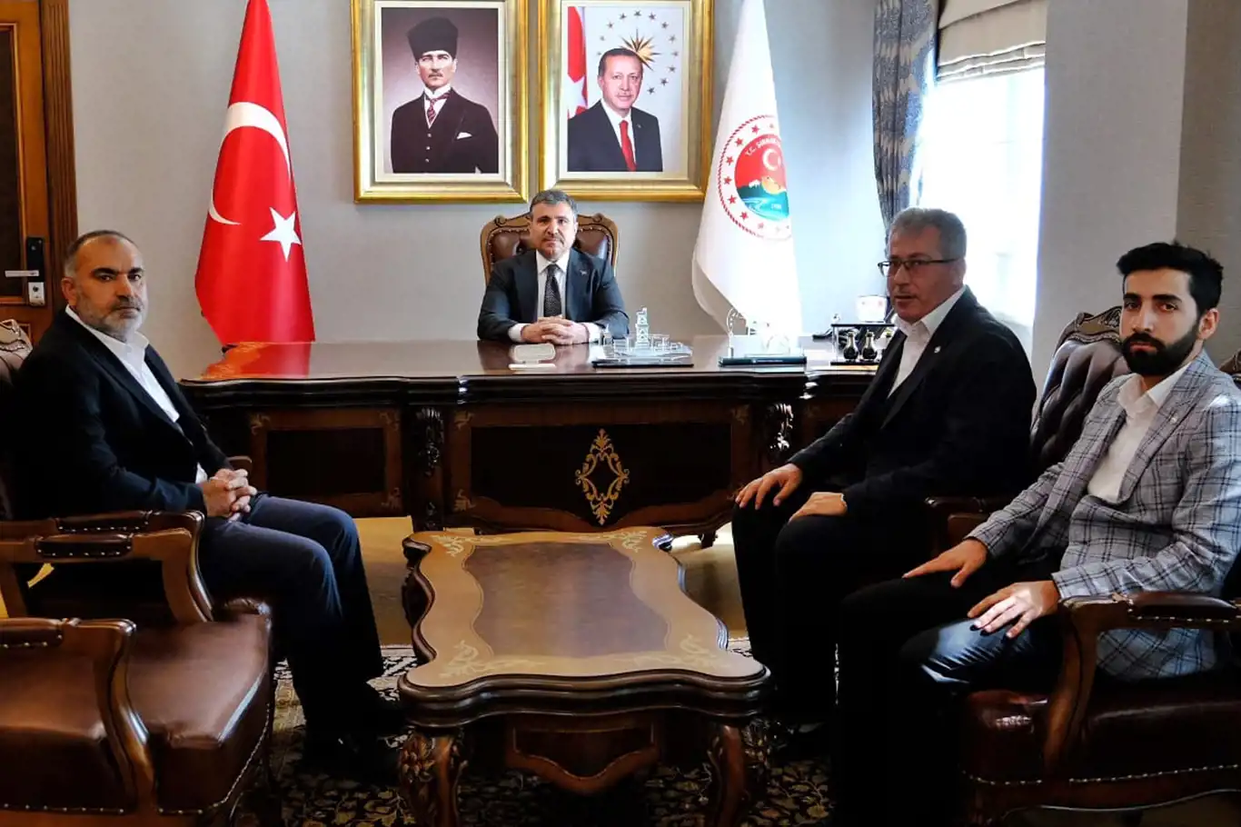 HÜDA PAR Şırnak İl Başkanlığından Vali Cevdet Atay'a ziyaret