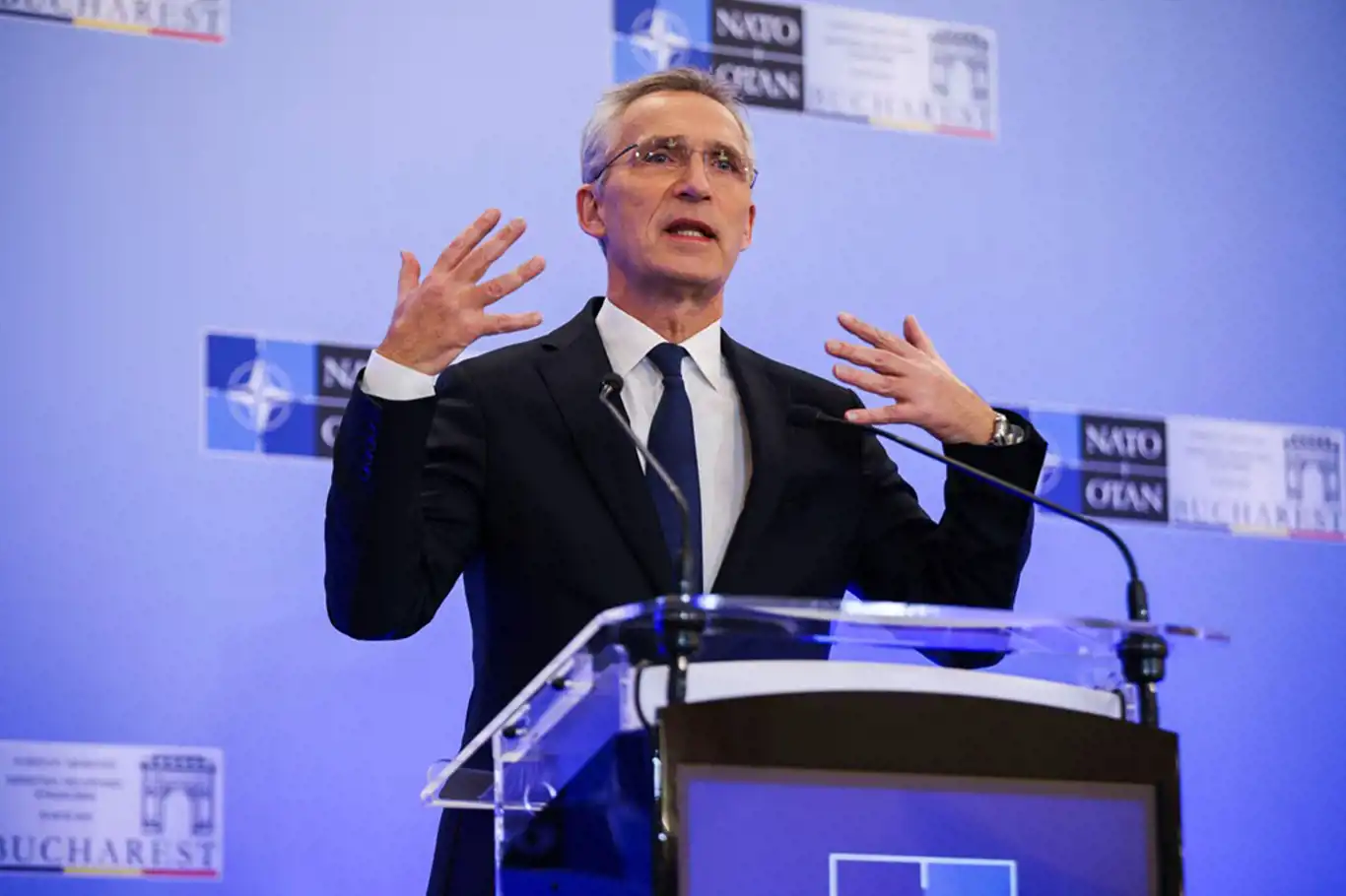 Stoltenberg ve Letonya'nın yeni Başbakanı Evika Siliņa görüştü Stoltenberg ve Letonya'nın yeni Başbakanı Evika Siliņa görüştü