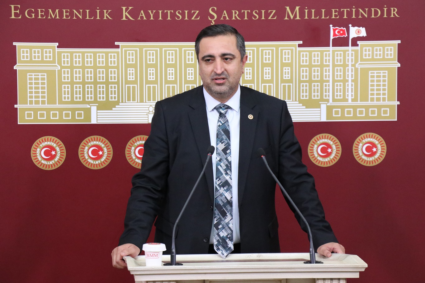 HÜDA PAR Sözcüsü Ramanlı, seçmeli derslere dikkat çekmek için TBMM'de Kürtçe konuştu