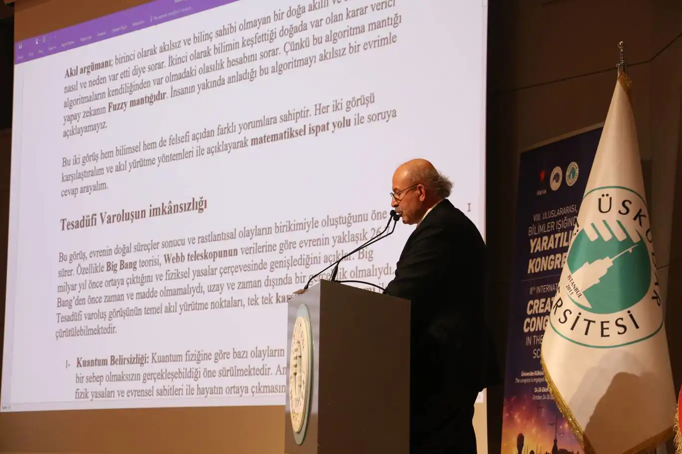 "Yaratılış Manifestosu" yayımlandı: "Bilinçli bir irade sahibinin (Vacib-ül Vücud) varlığı zorunludur" "Yaratılış Manifestosu" yayımlandı: "Bilinçli bir irade sahibinin (Vacib-ül Vücud) varlığı zorunludur"
