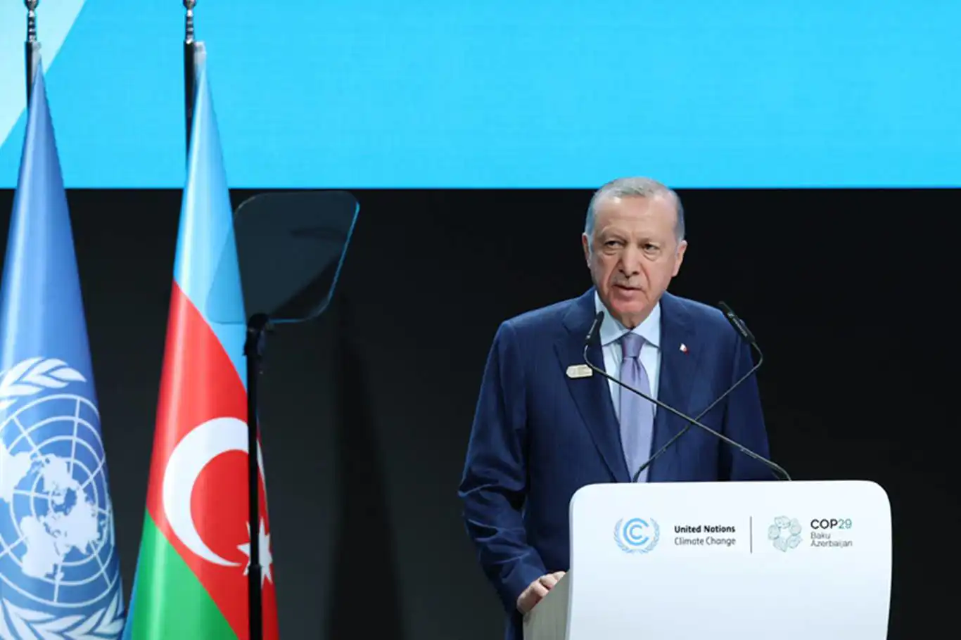 Cumhurbaşkanı Erdoğan'dan 2053 net sıfır emisyon hedefine ilişkin açıklama Cumhurbaşkanı Erdoğan'dan 2053 net sıfır emisyon hedefine ilişkin açıklama