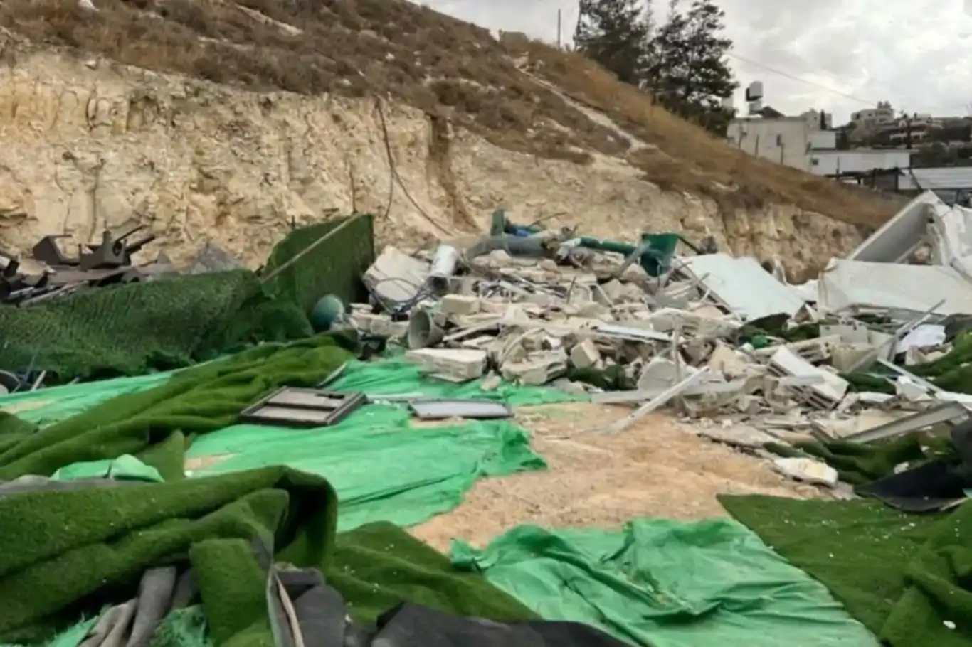 HAMAS: Kudüs'teki Eş-Şiyah Camii’nin yıkılması dinlere karşı işlenen bir suç HAMAS: Kudüs'teki Eş-Şiyah Camii’nin yıkılması dinlere karşı işlenen bir suç