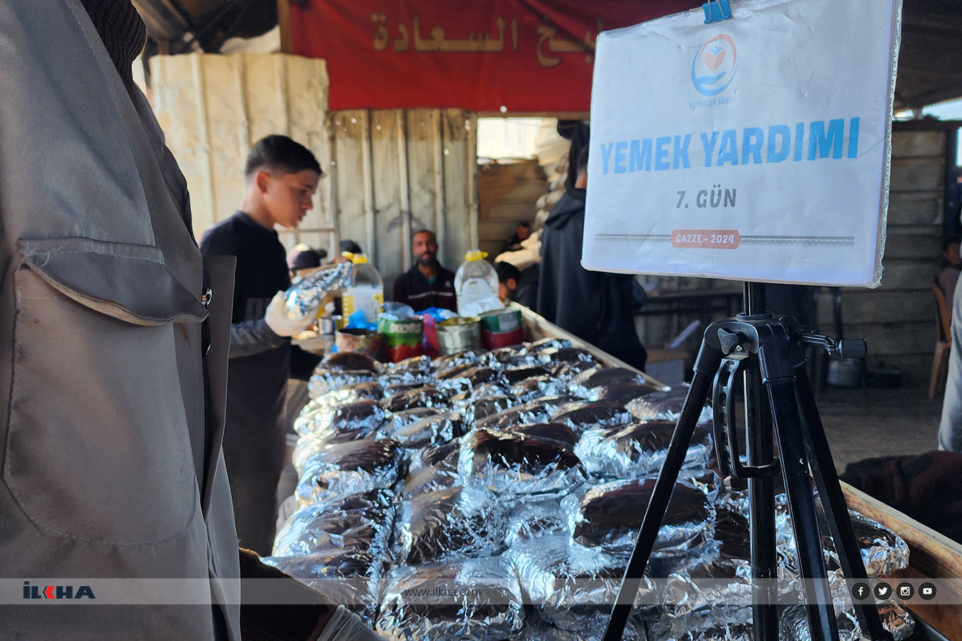 Orphans Foundation provides relief to Gaza amidst Israeli genocidal aggression Orphans Foundation provides relief to Gaza amidst Israeli genocidal aggression