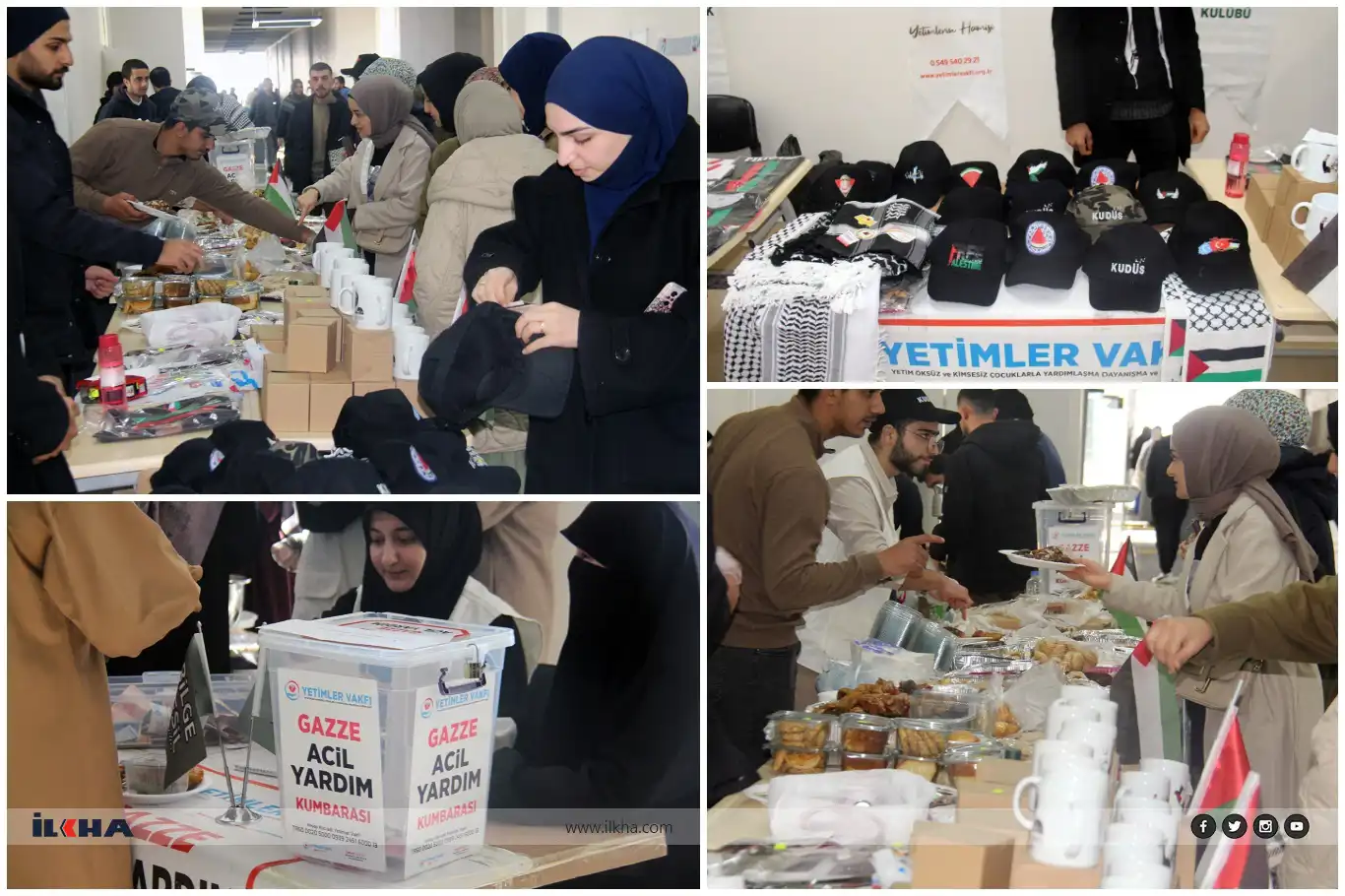 Dicle University charity bazaar raises funds for Gaza’s struggling population Dicle University charity bazaar raises funds for Gaza’s struggling population