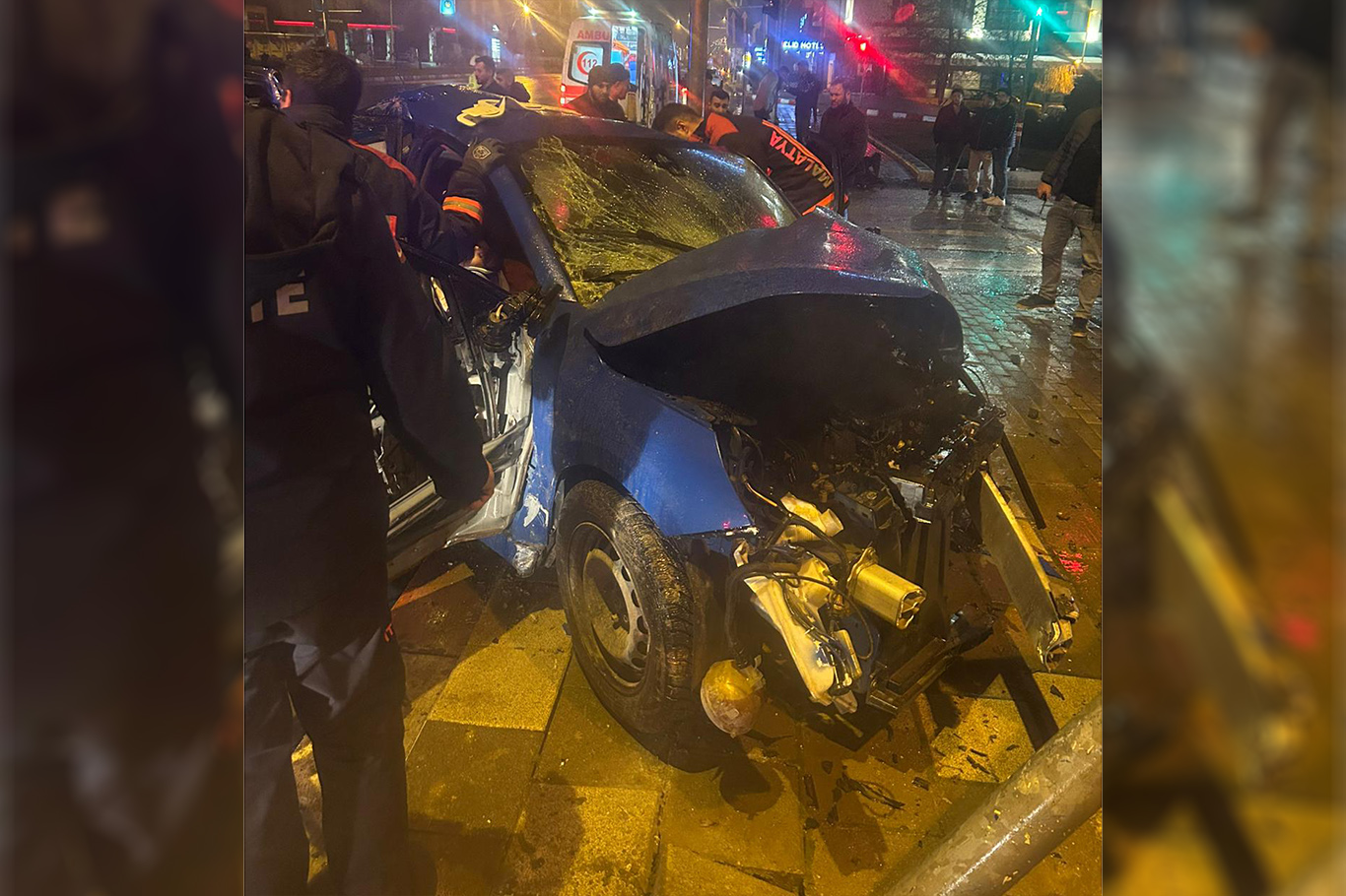 Malatya'da kaza: 1 ölü 2 yaralı Malatya'da kaza: 1 ölü 2 yaralı