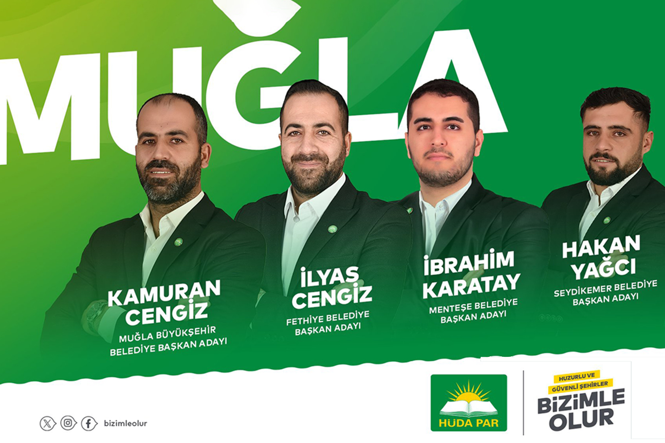 HÜDA PAR'ın belediye başkan aday tanıtım programları devam ediyor HÜDA PAR'ın belediye başkan aday tanıtım programları devam ediyor