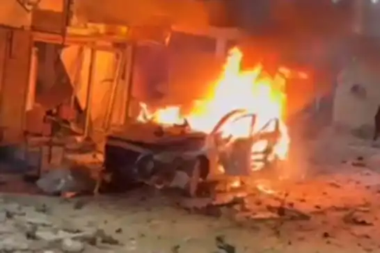 İşgalci siyonistler Cenin'de bir aracı bombaladı: Bir şehit 4 yaralı
