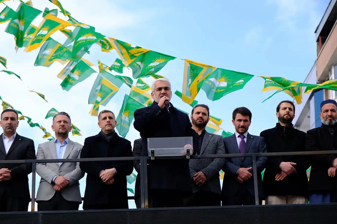 HÜDA PAR Genel Başkanı Yapıcıoğlu: Proje şahsiyetler milletin huzurunu kaçırmak istiyor